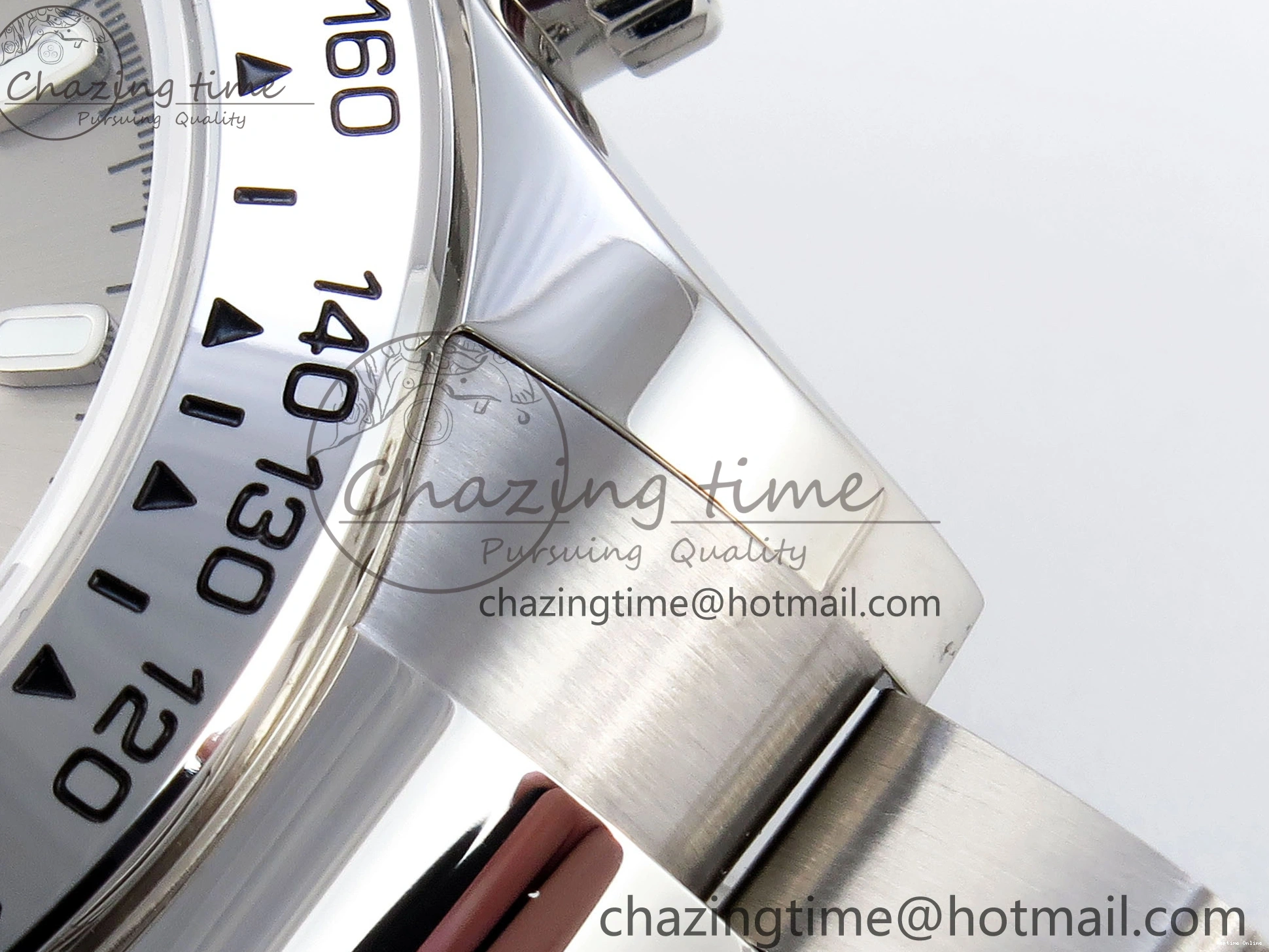 0213 DAYTONA 116509 SS OMF BEST EDITION GRAY BLACK DIAL ON SS BRACELET A7750 (SLIM MOVEMENT) Trendy 1805